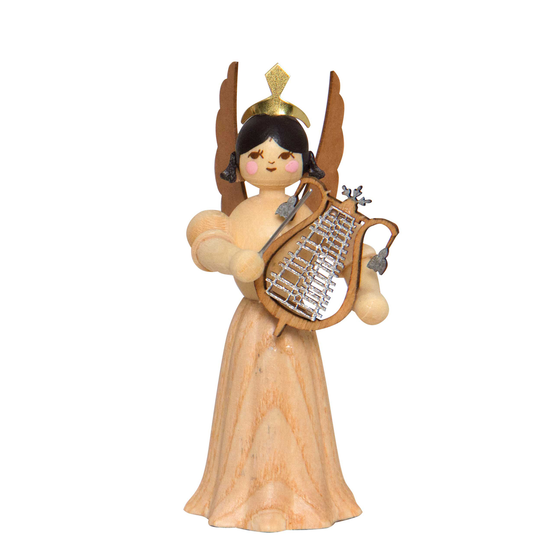 Engel mit großer Lyra, 7cm Engel mit großer Lyra, 7cm