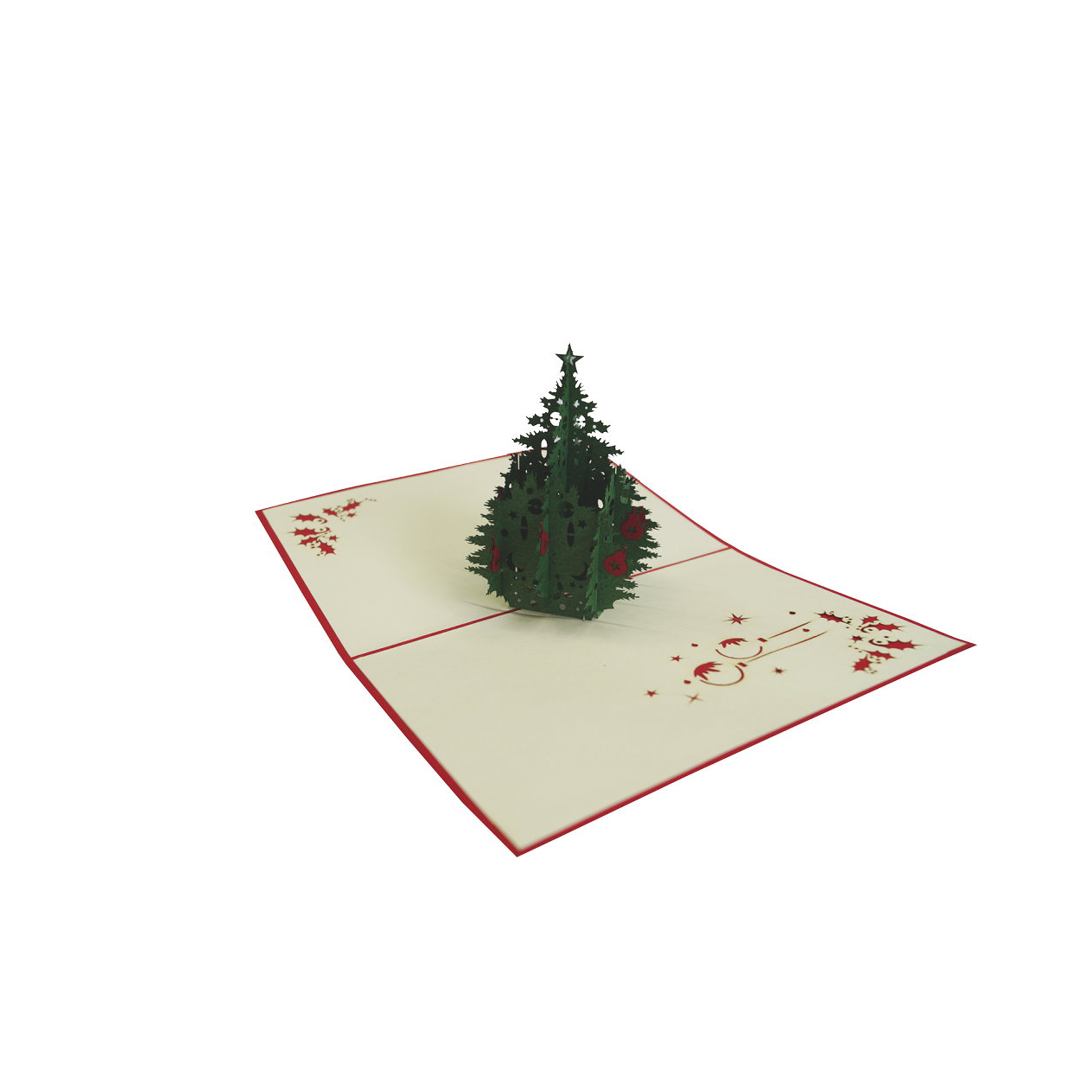 3D-Karte Tannenbaum