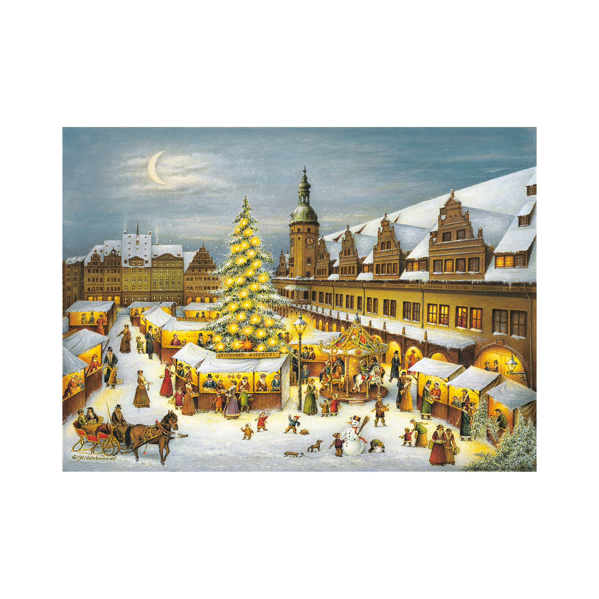 Adventskalender Leipzig Weihnachtsmarkt