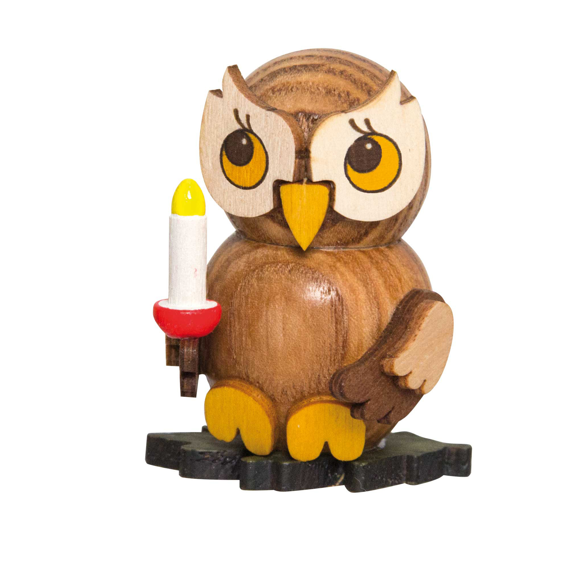Eulenkind mit Kerze Eulenkind mit Kerze