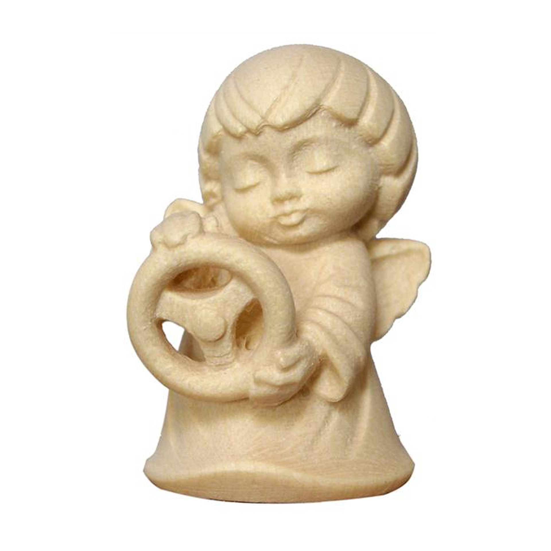 Engel mit Lenkrad 4cm, natur 