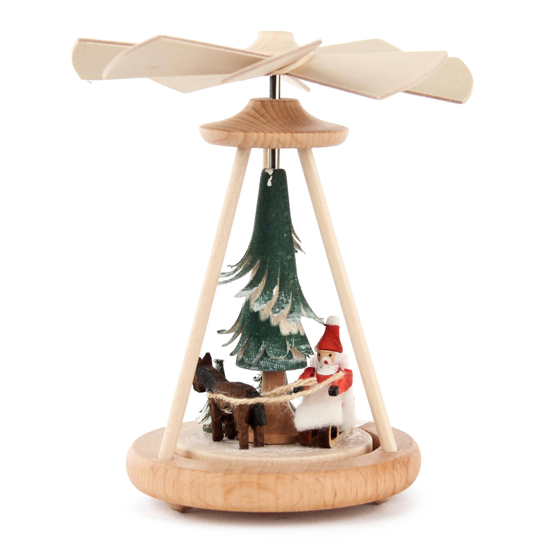 Mini Pyramide Weihnachtsmann, Wärmespiel