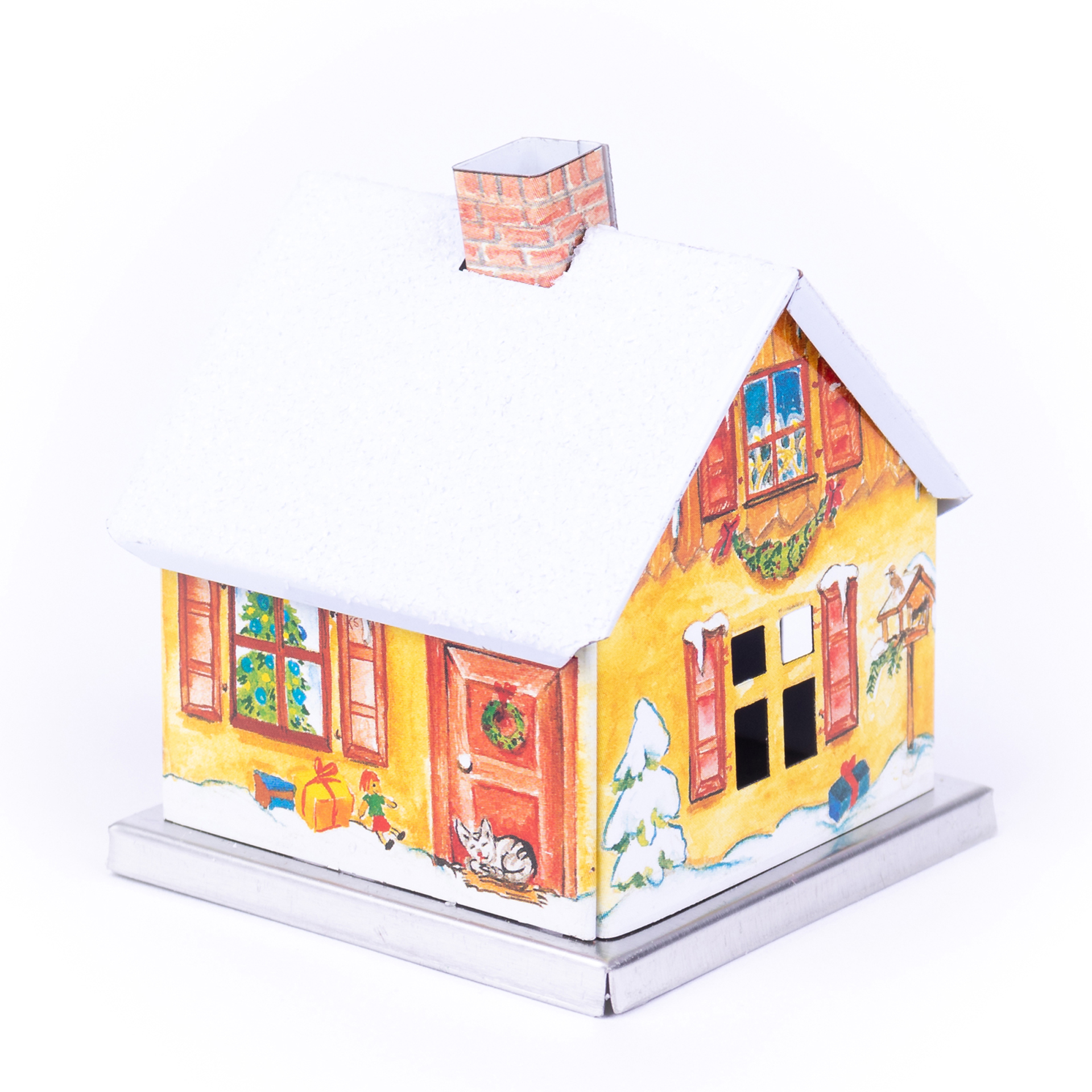 Rauchhaus Metall Weihnachtshaus Rauchhaus Metall Weihnachtshaus