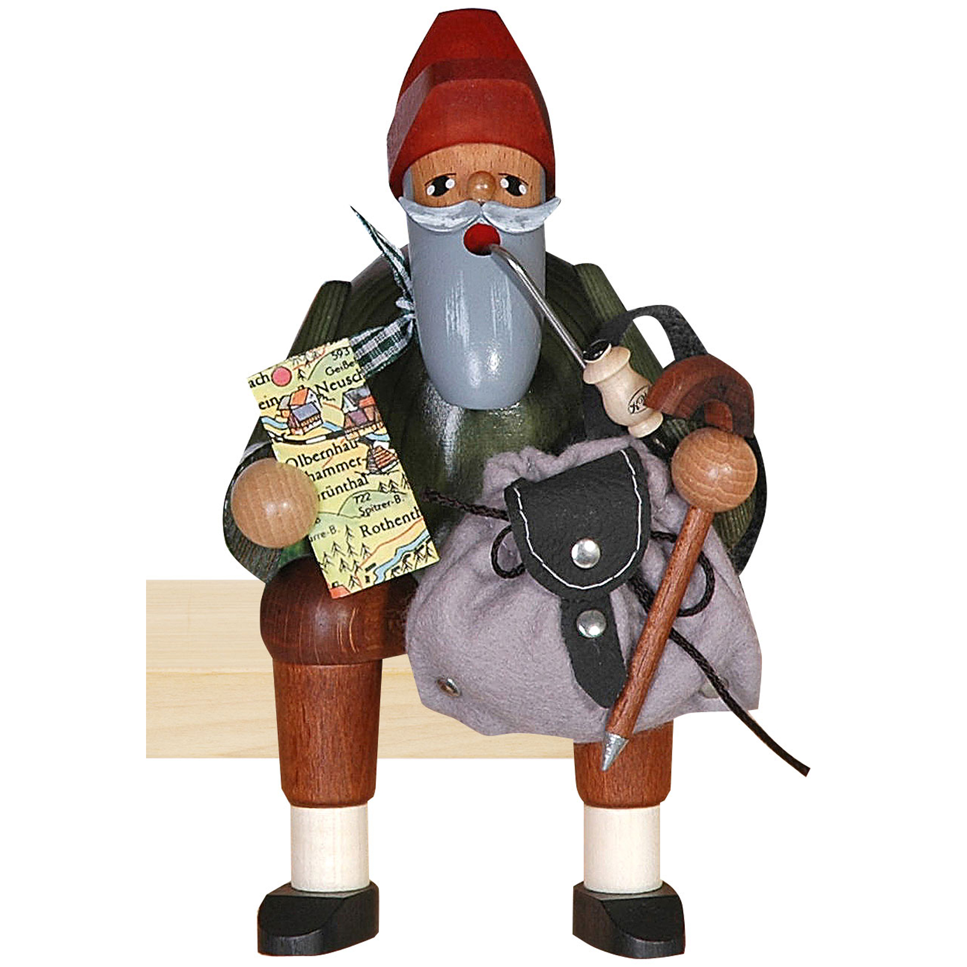 Rauchfigur Wandersmann Rauchfigur Wandersmann