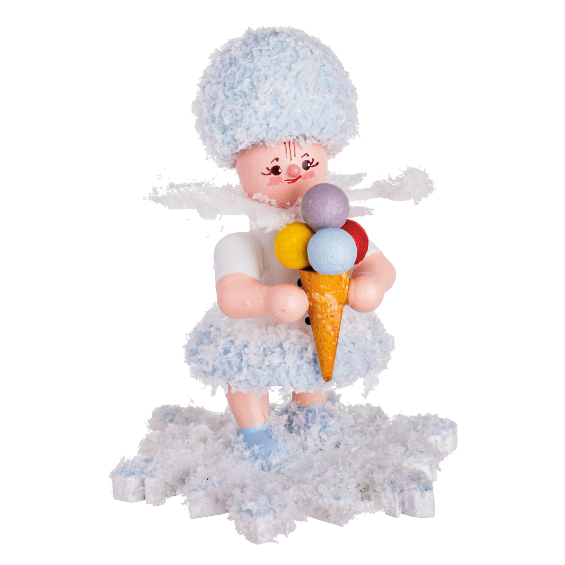 Schneeflöckchen mit Eis Schneeflöckchen mit Eis