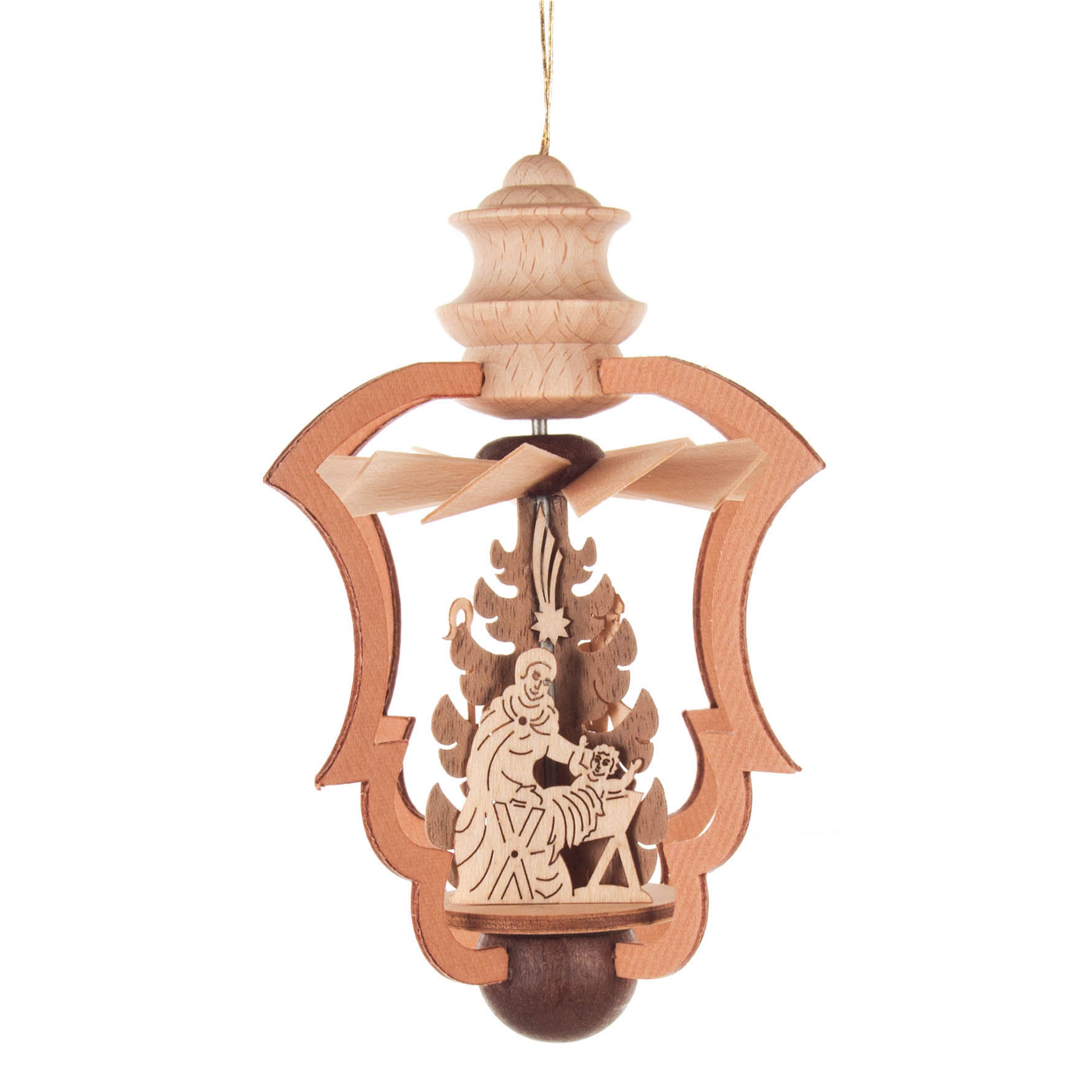 Mini Pyramide Christi Geburt, Wärmespiel hängend Mini Pyramide Christi Geburt, Wärmespiel hängend