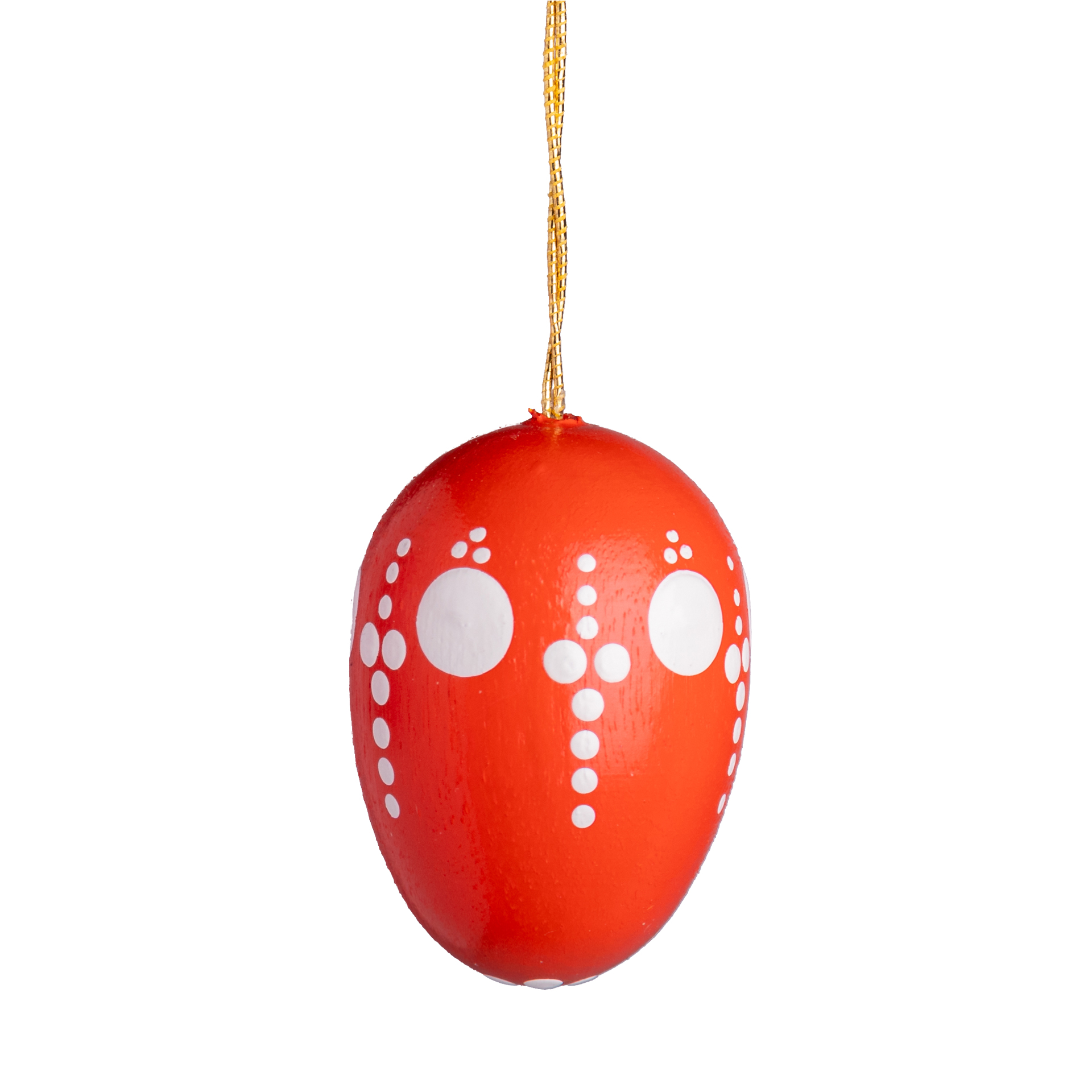 Baumschmuck Ei, rot