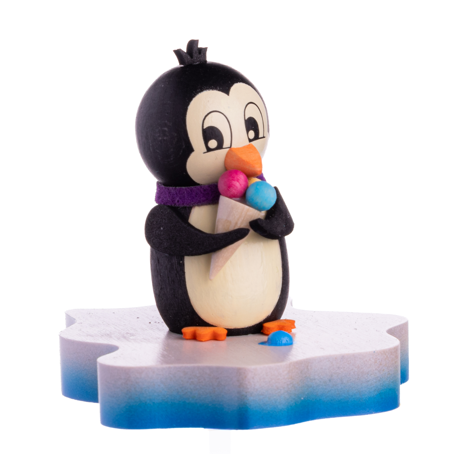 Pinguin auf Eisscholle "Eismatsch"