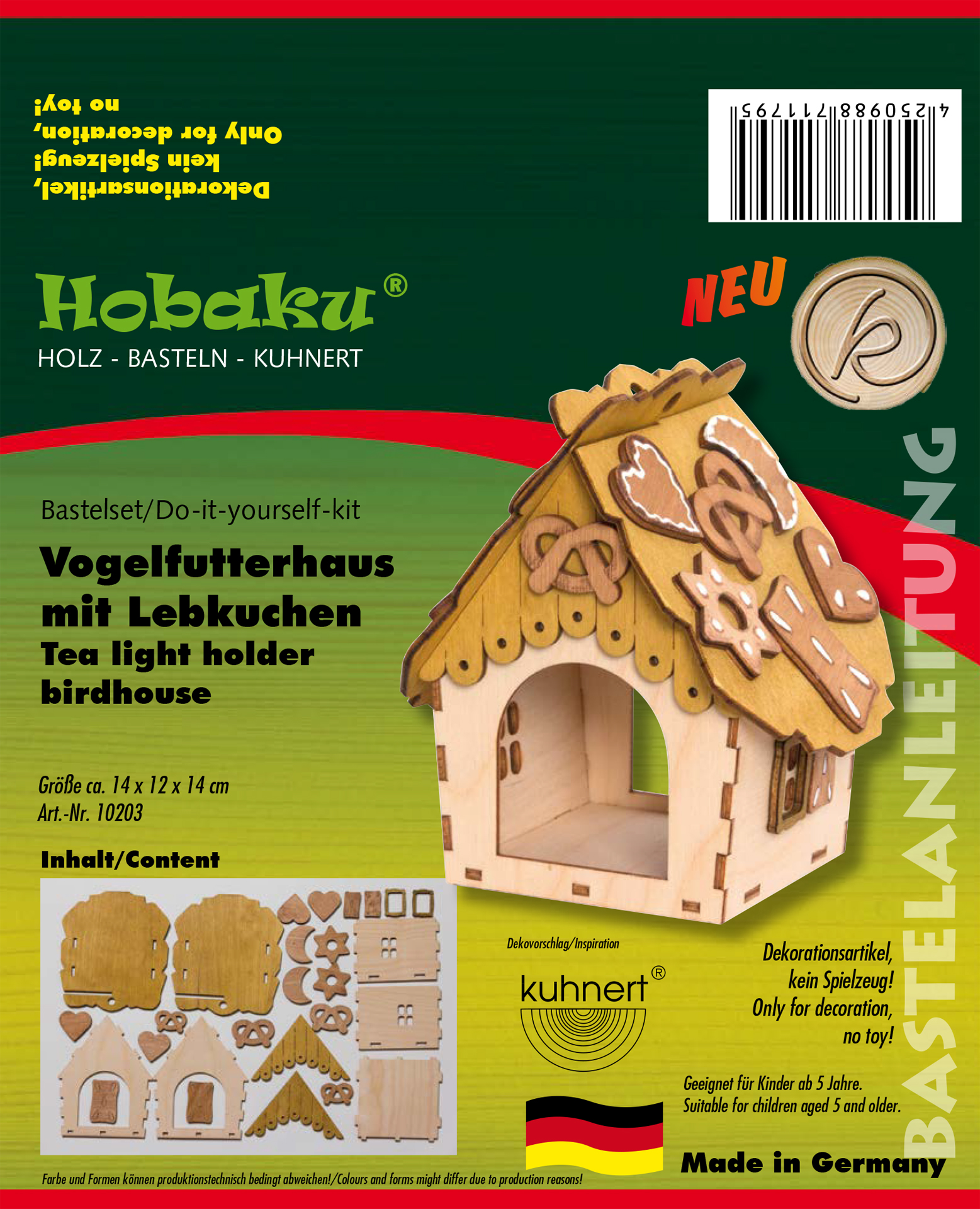 Bastelset Vogelhaus