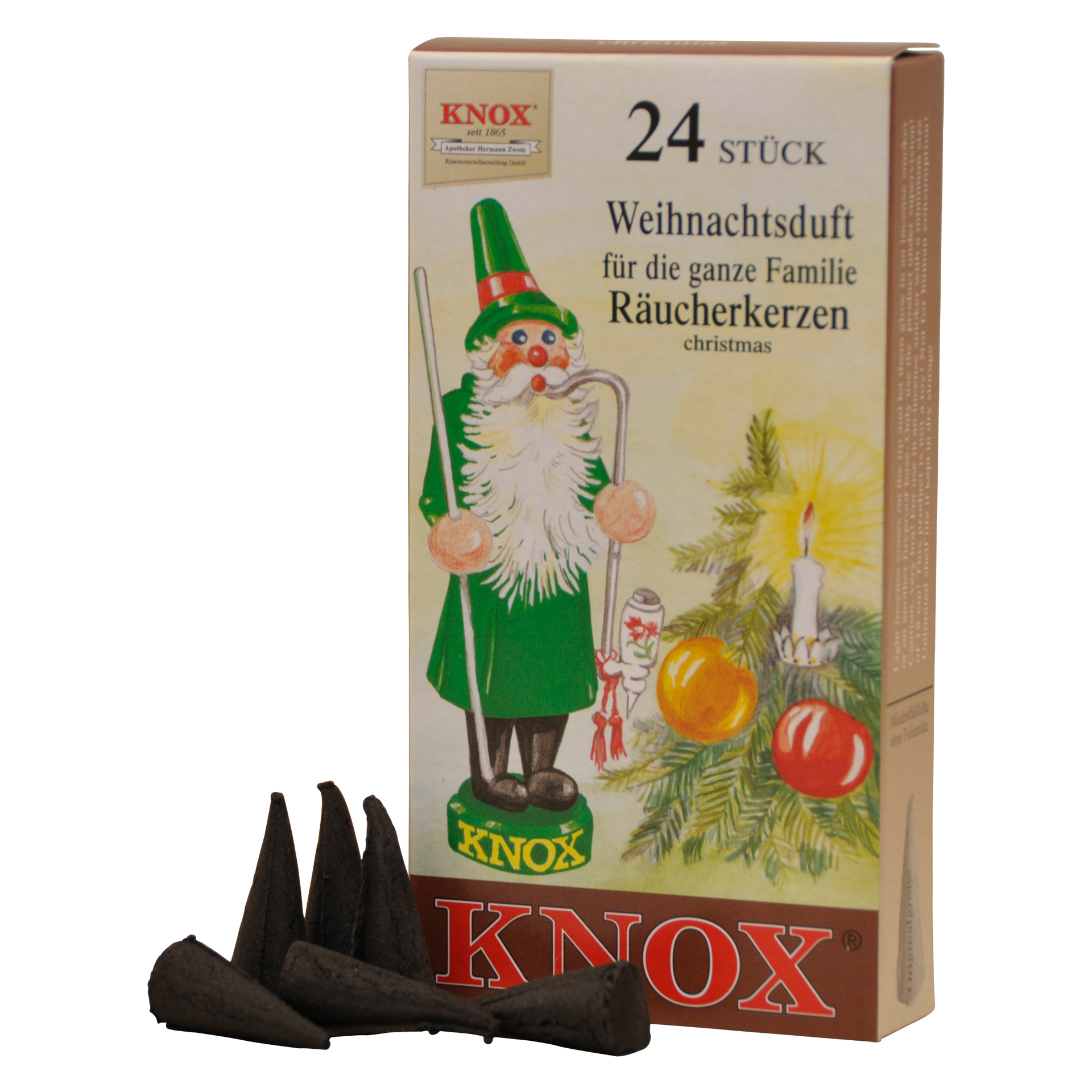 Knox Räucherkerzen Weihnachtsduft 