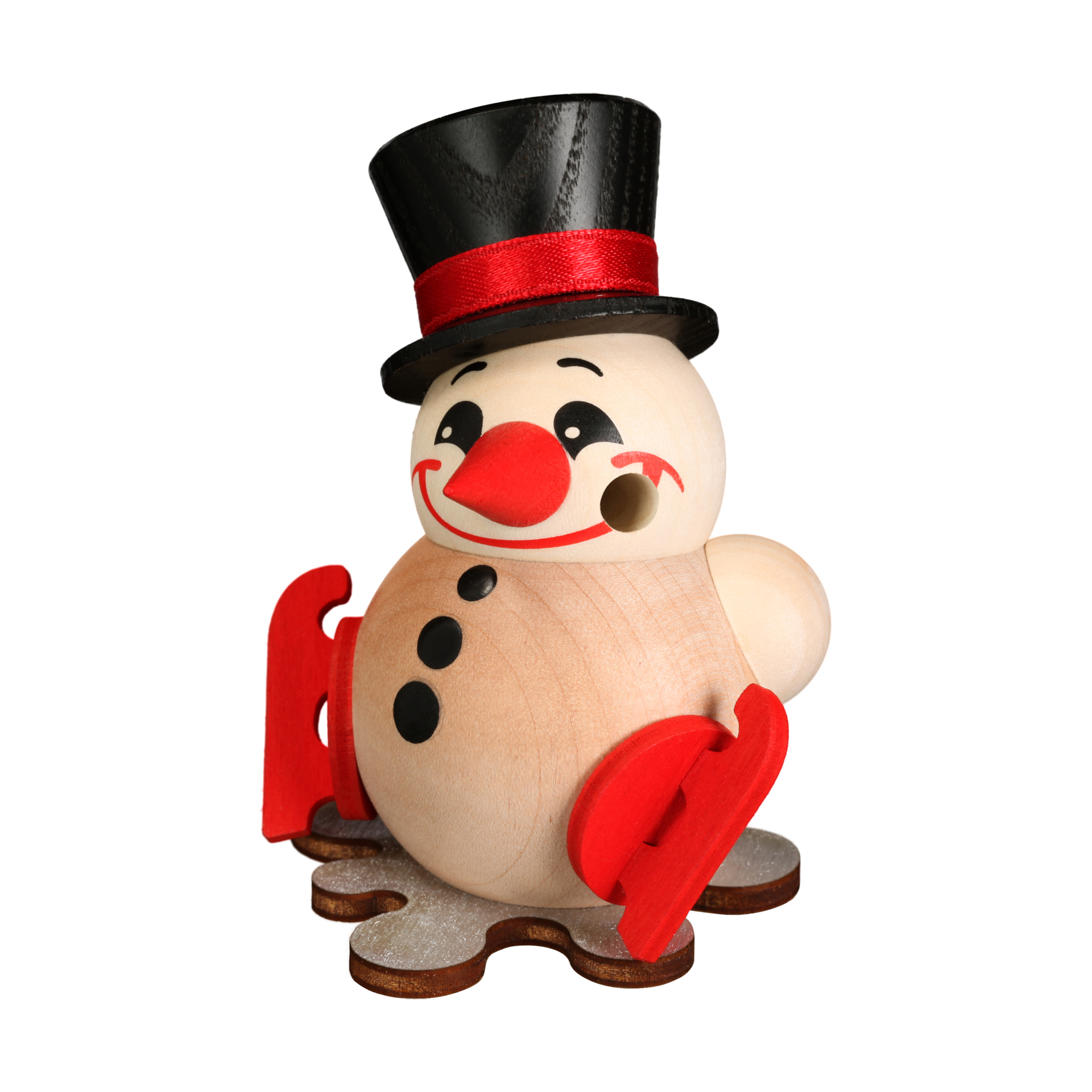 Rauchfigur Cool Man mit Schlittschuhen Rauchfigur Cool Man mit Schlittschuhen