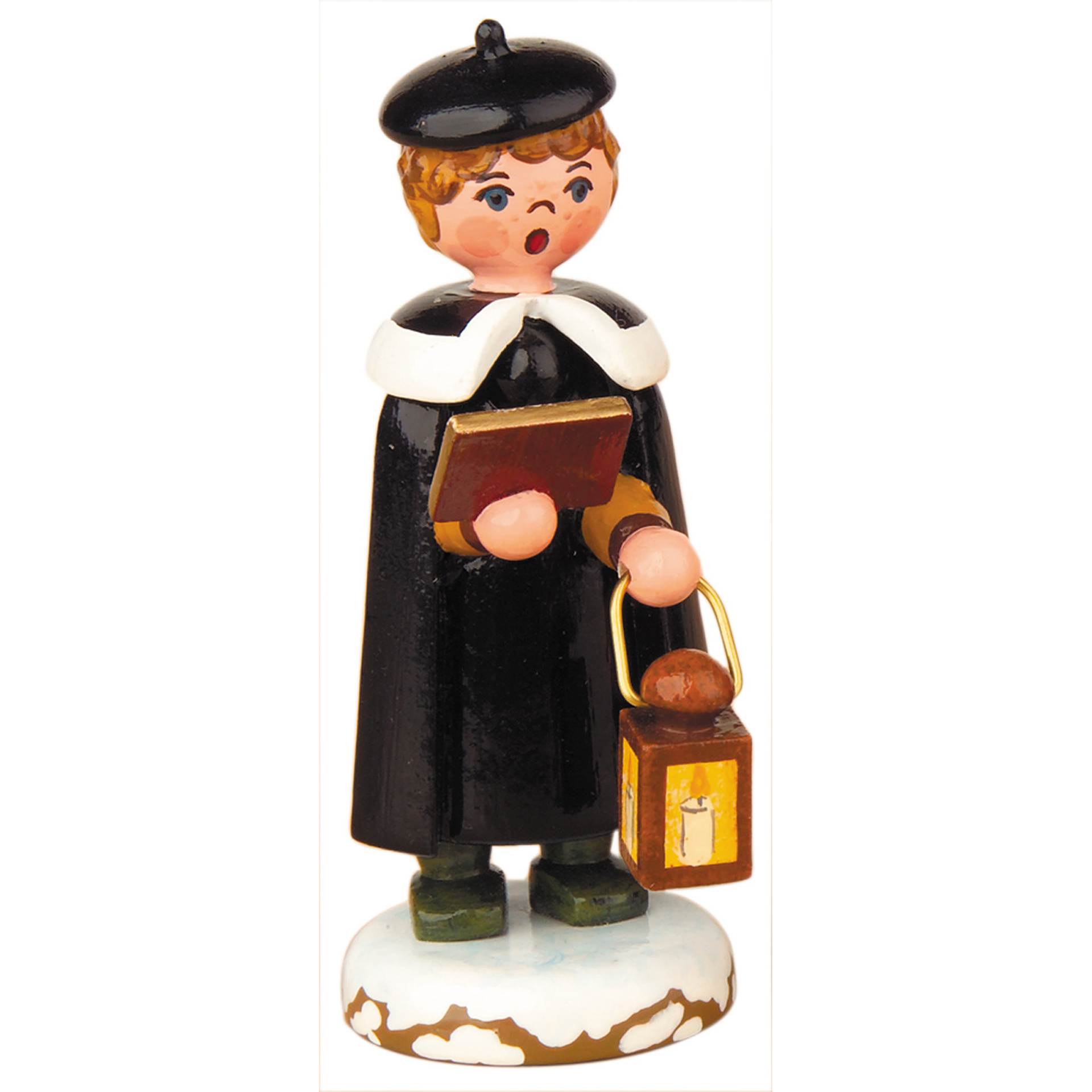 Winterkind Kurrendejunge mit Laterne Winterkind Kurrendejunge mit Laterne