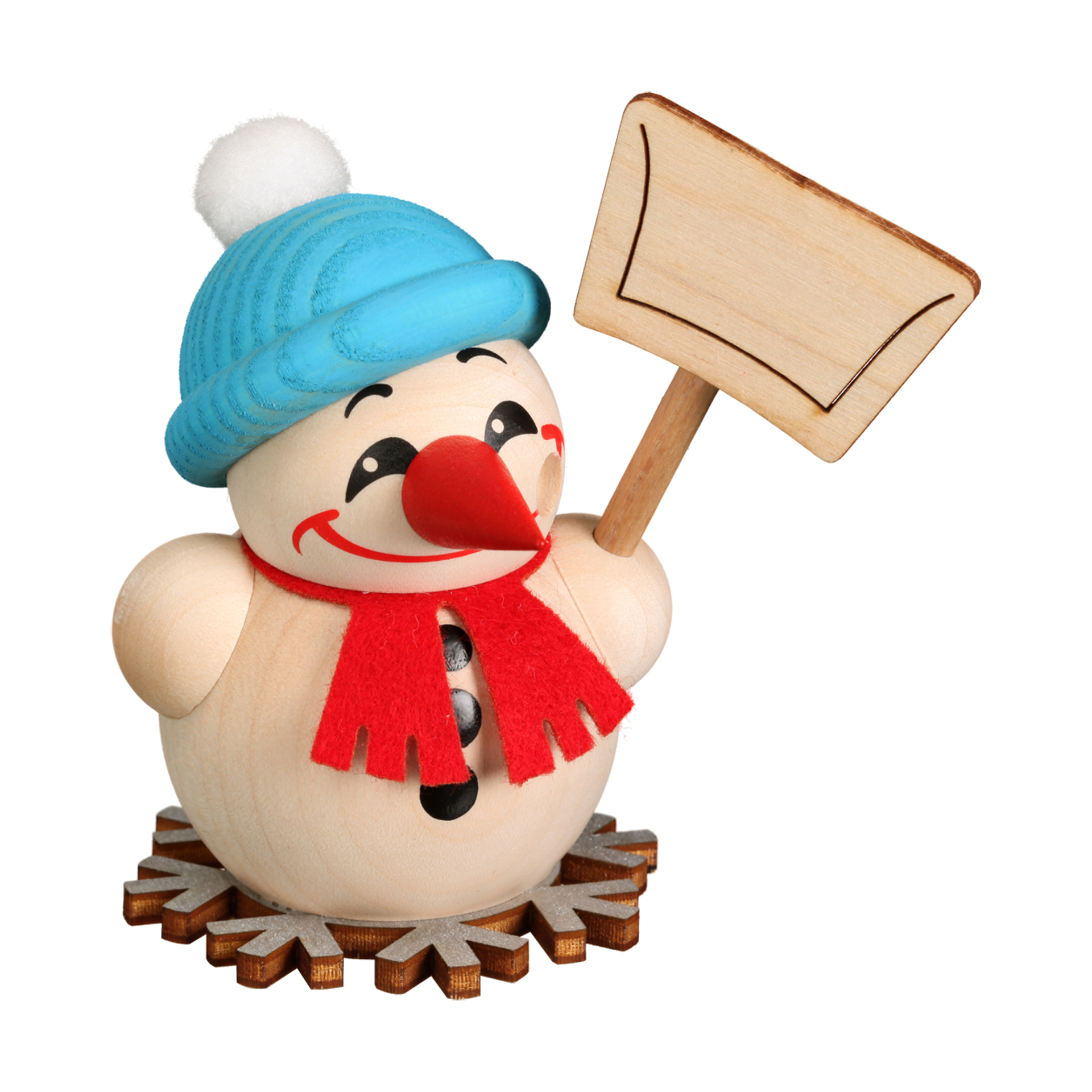 Rauchfigur Cool Man Schneeschipper Rauchfigur Cool Man Schneeschipper