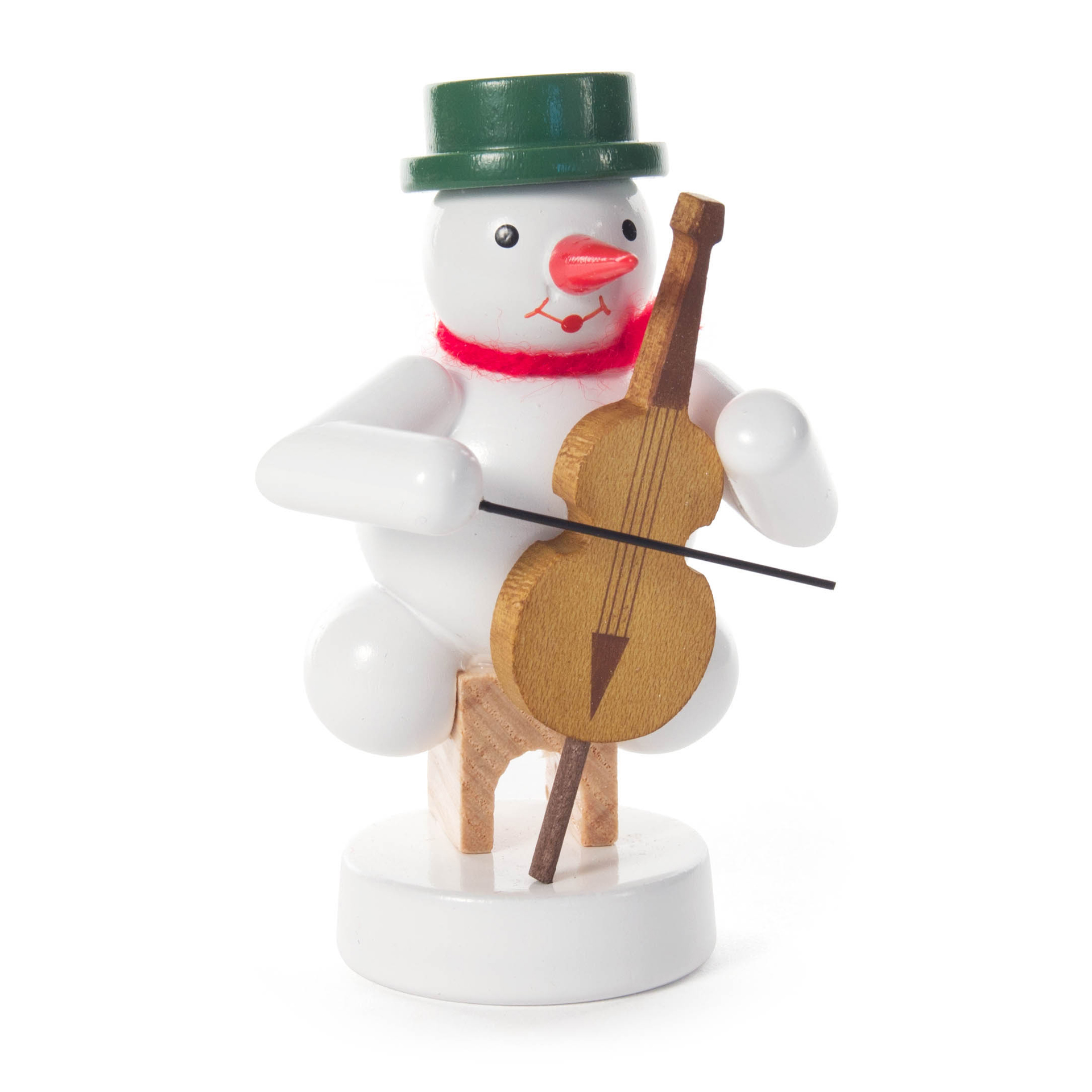Schneemann mit Cello