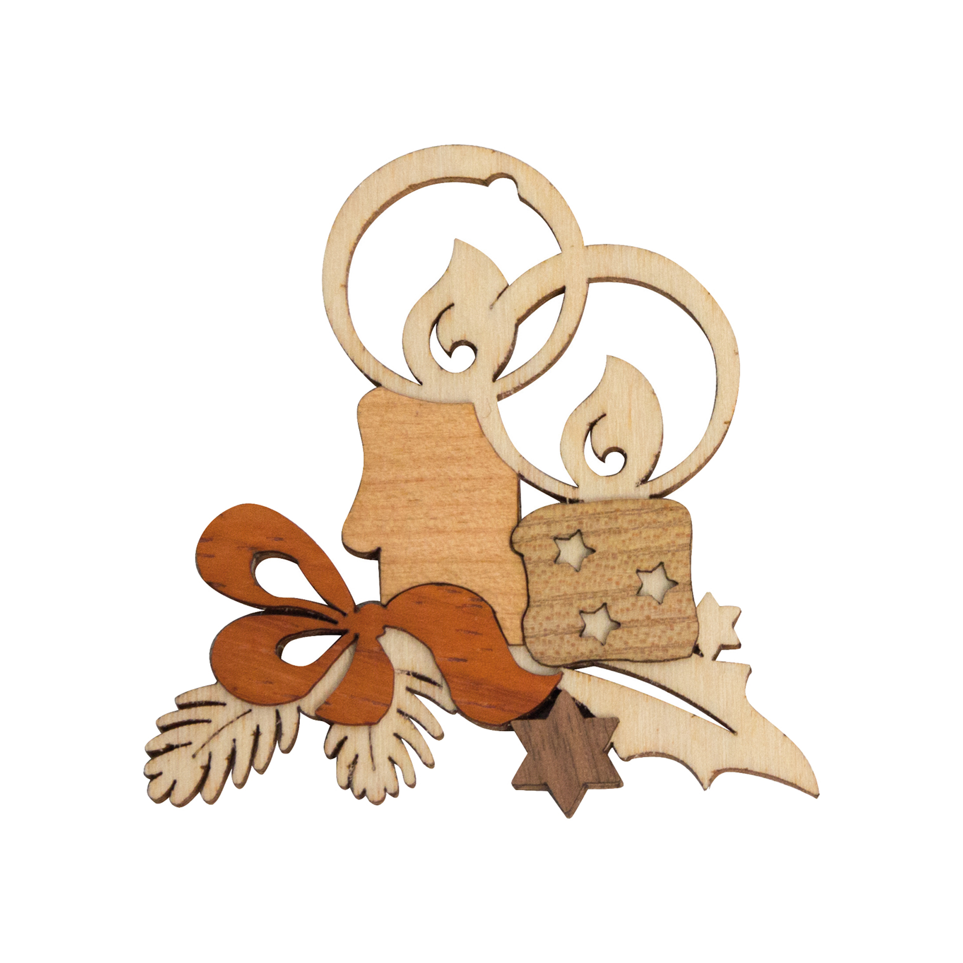 Baumschmuck Zwei Kerzen Baumschmuck Zwei Kerzen