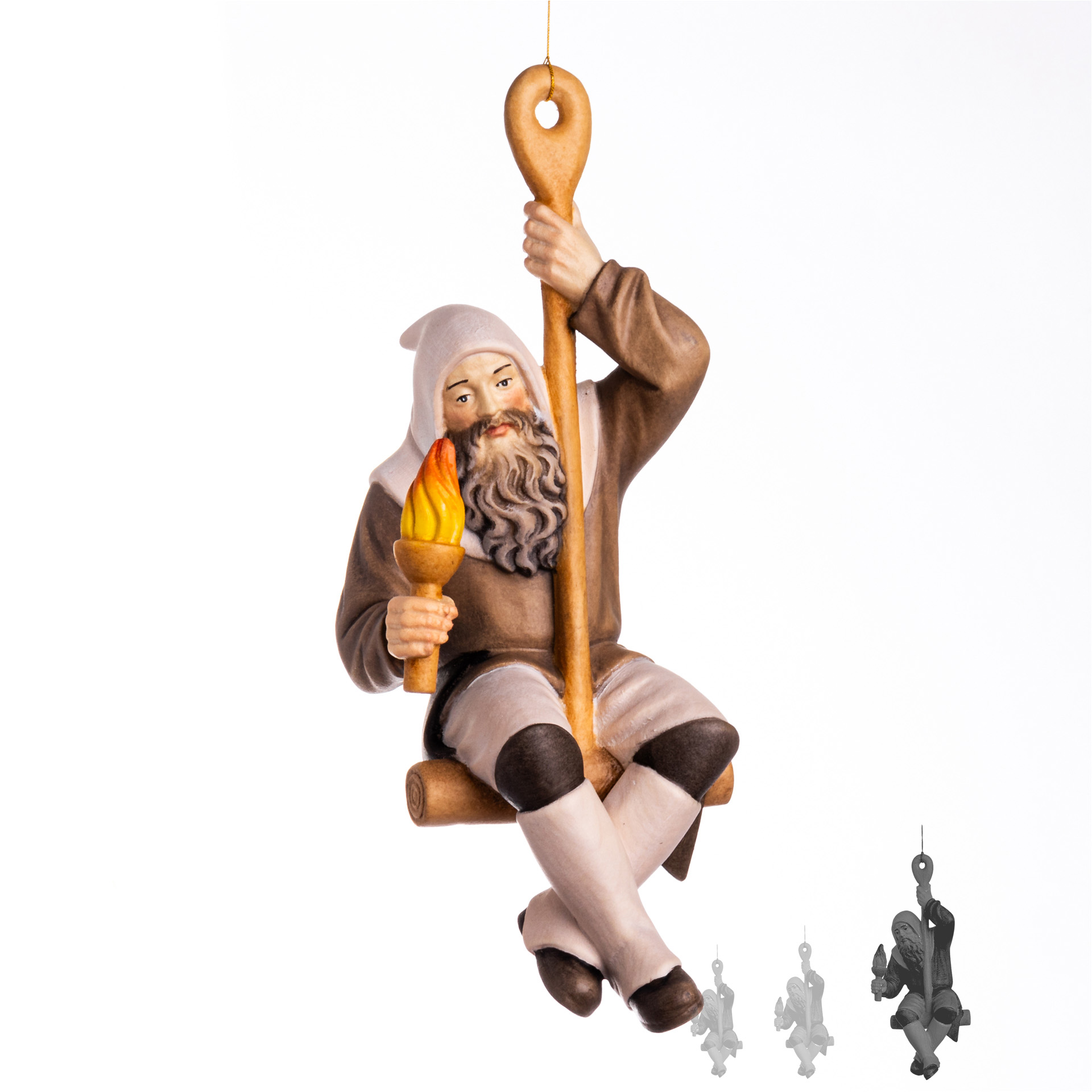 Bergmann Seilfahrt 29cm, farbig