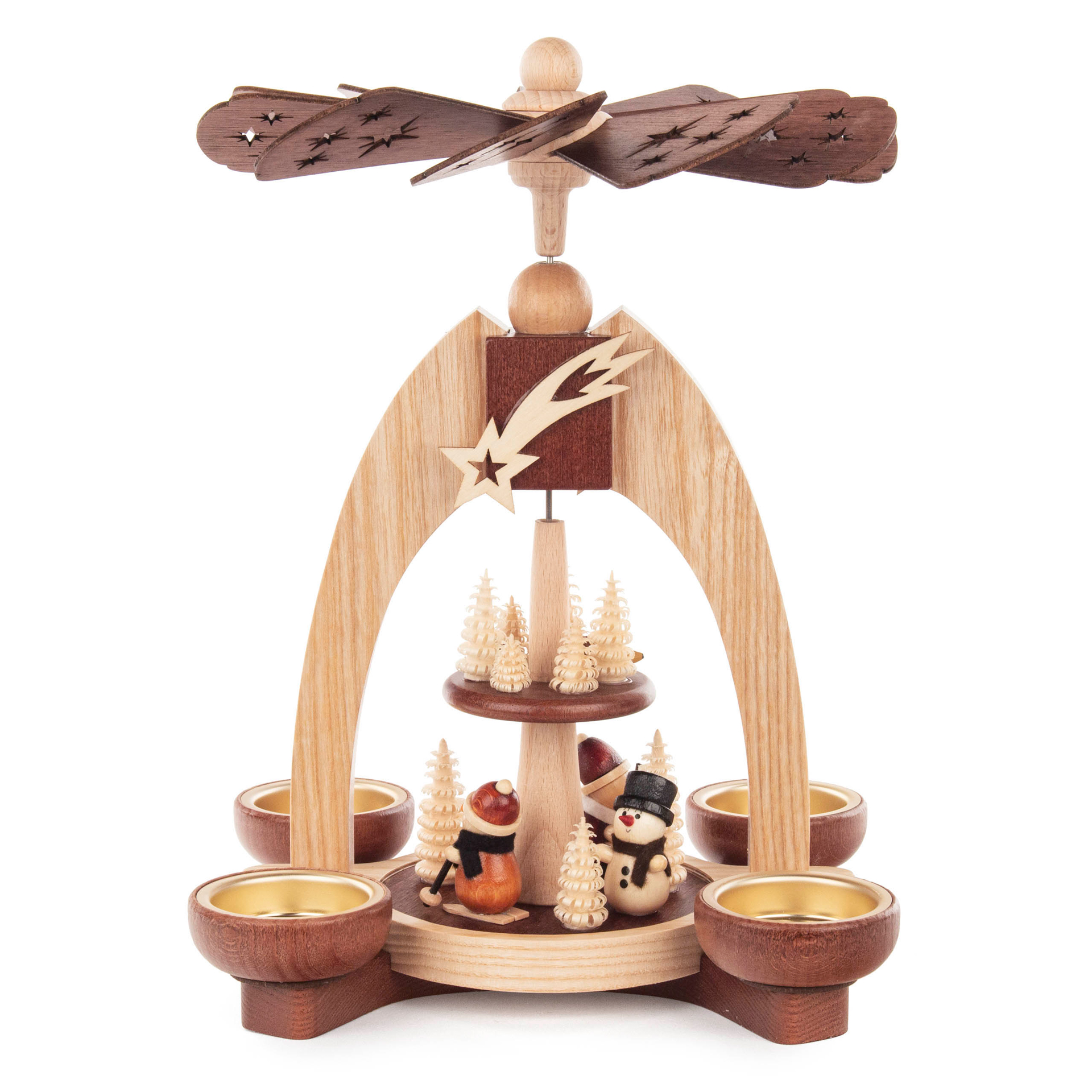 Pyramide Weihnachten, für Teelichte Pyramide Weihnachten, für Teelichte