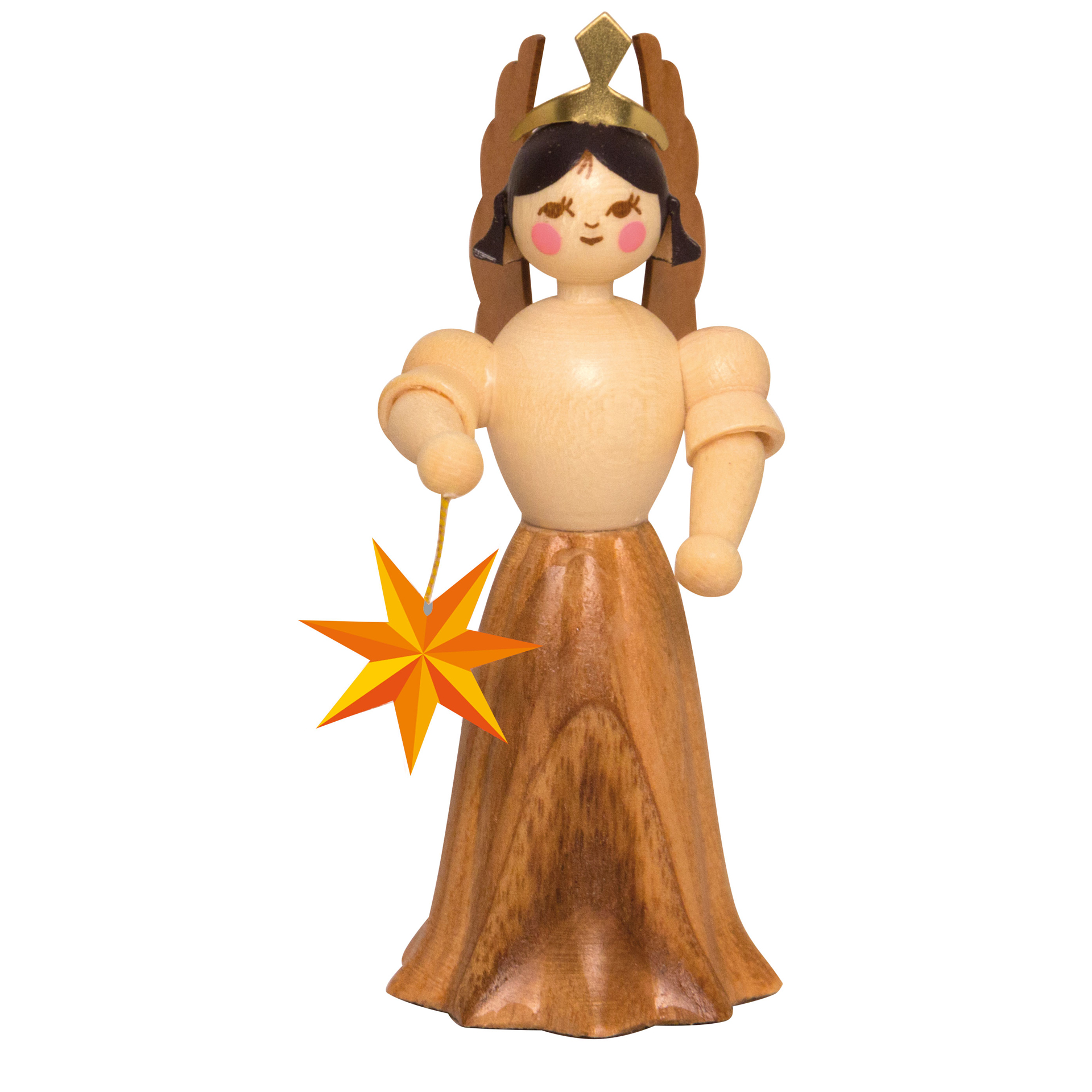 Engel Adventsstern, 7cm Engel Adventsstern, 7cm