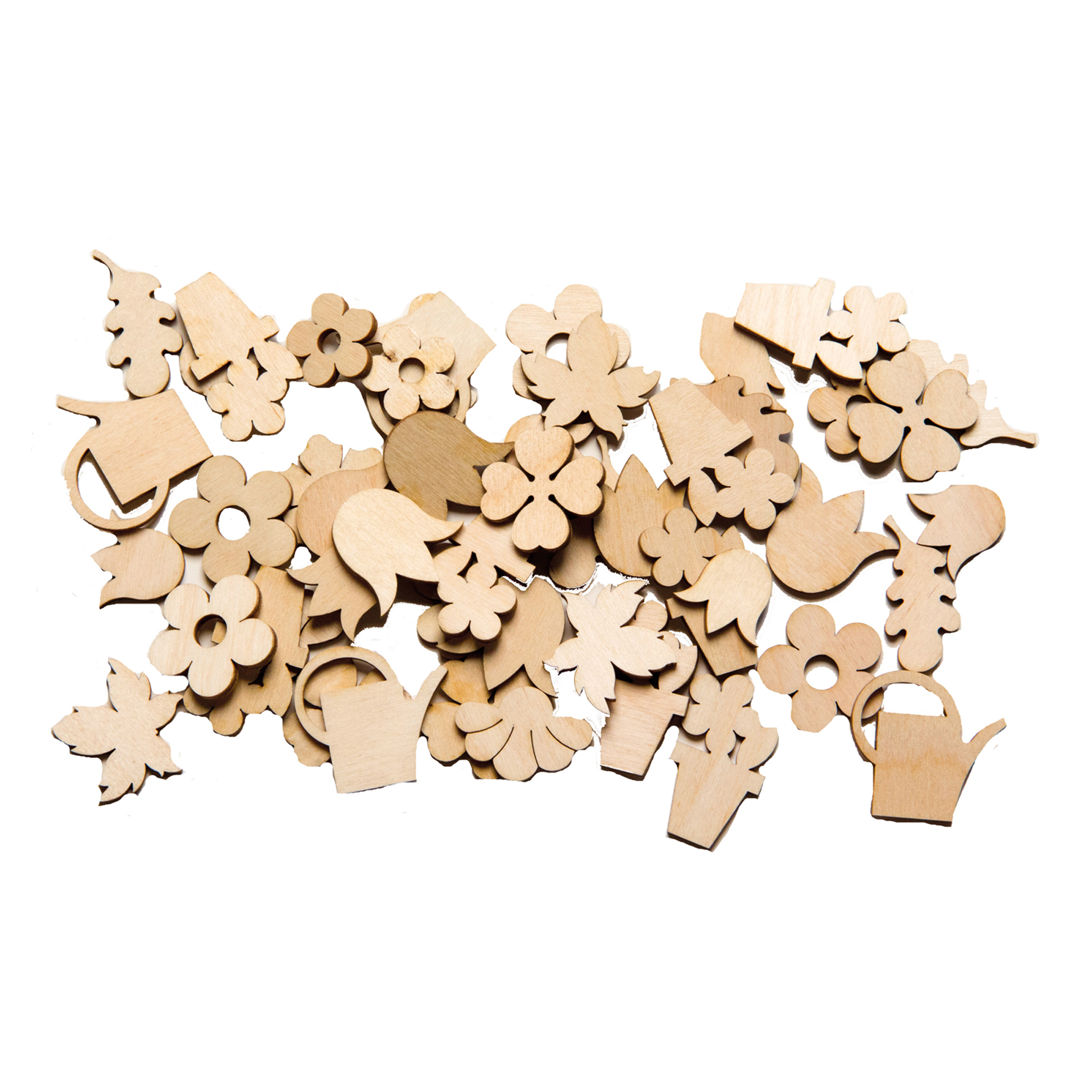 Bastelteile Gartensortiment mit Töpfen Bastelteile Gartensortiment mit Töpfen