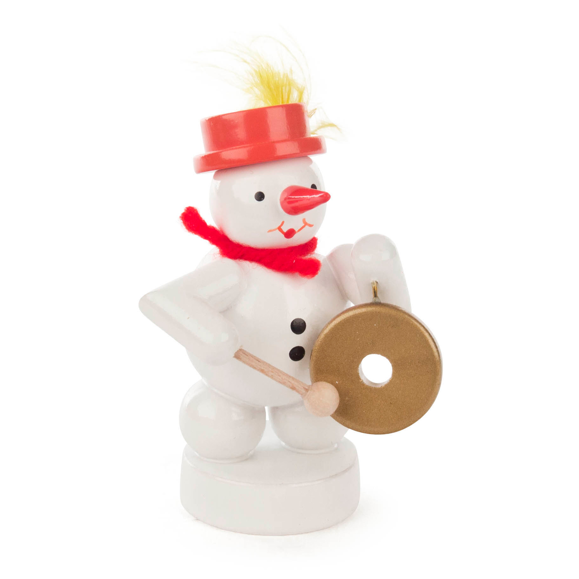 Schneemann mit Gong