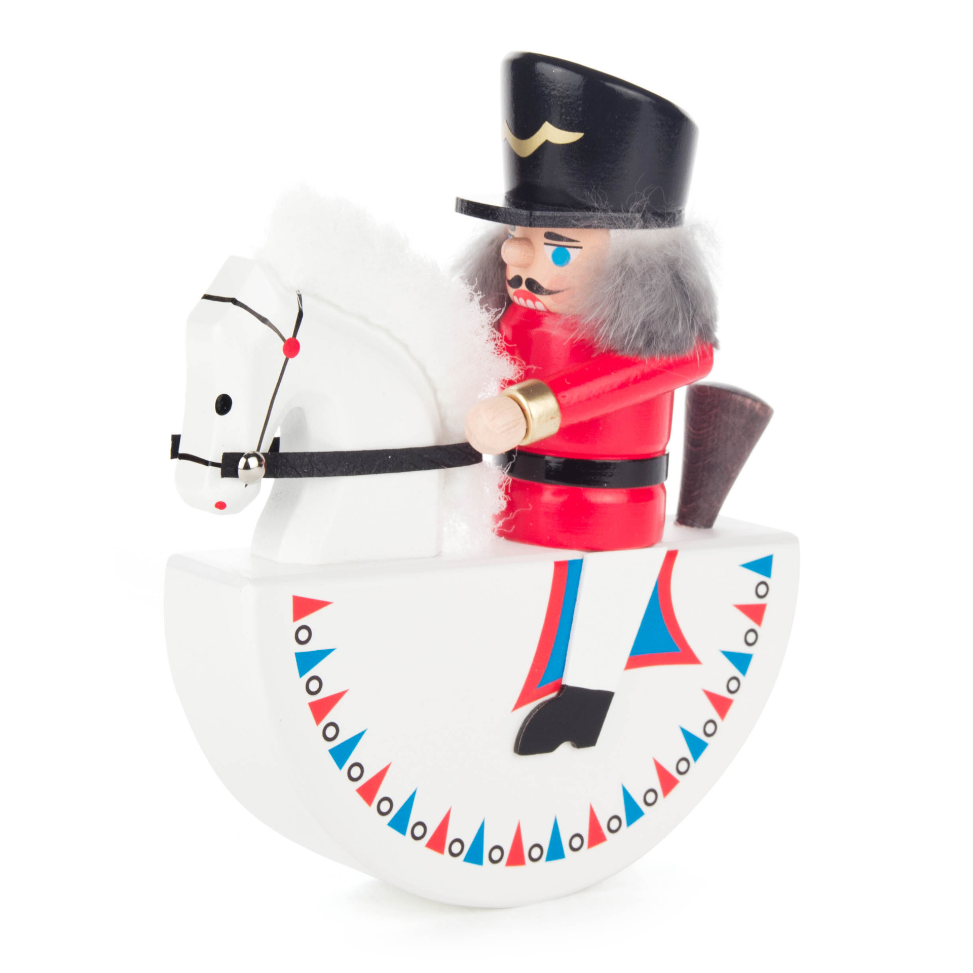 Nussknacker Reiterlein Husar rot, 15cm