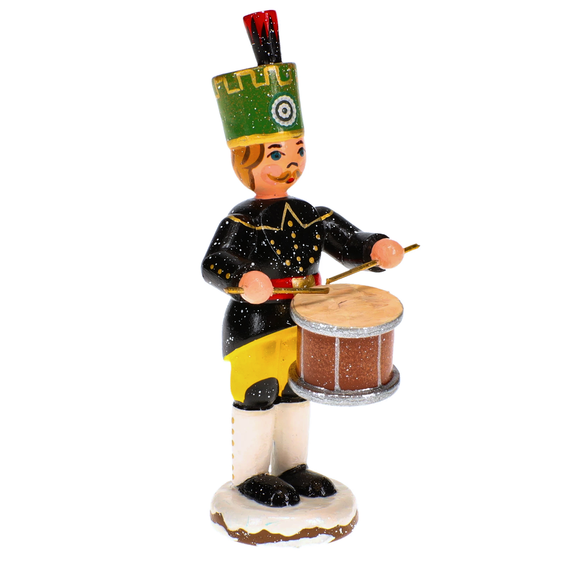 Winterkind Bergmann mit Trommel