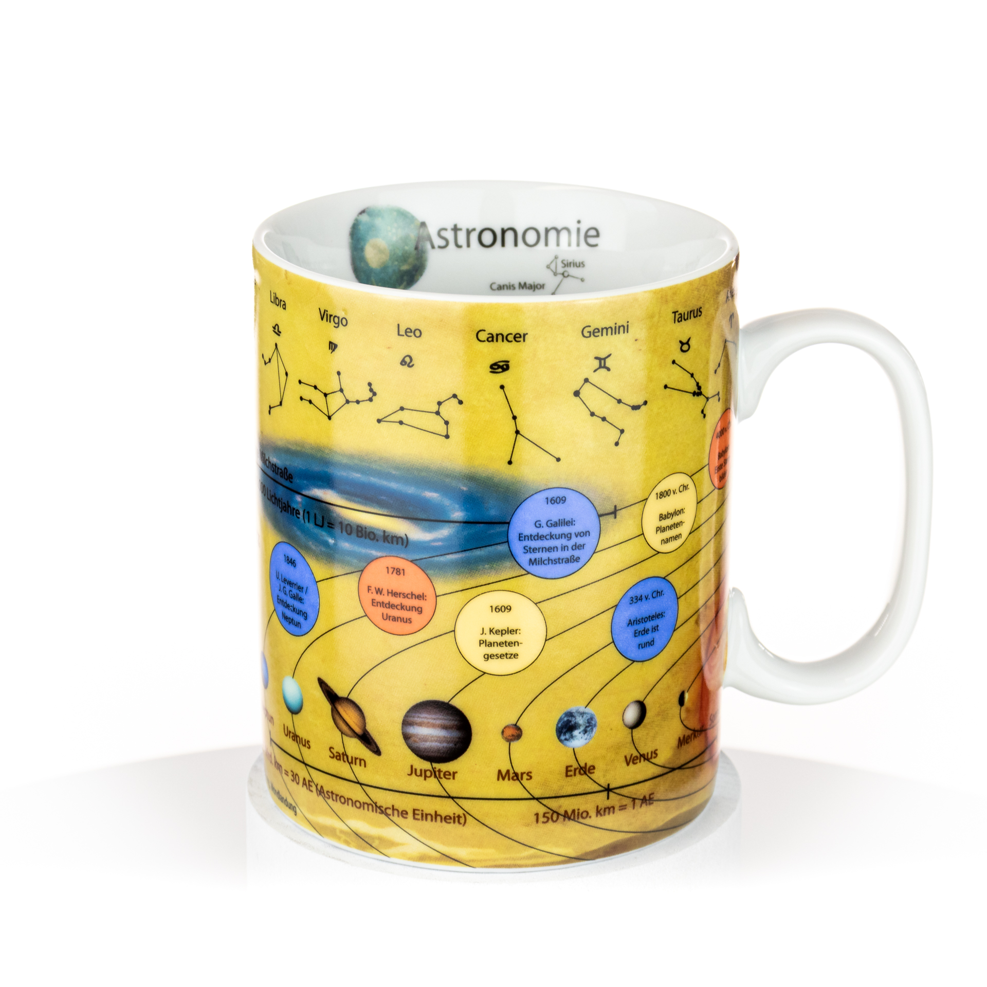Porzellantasse "Astronomie"