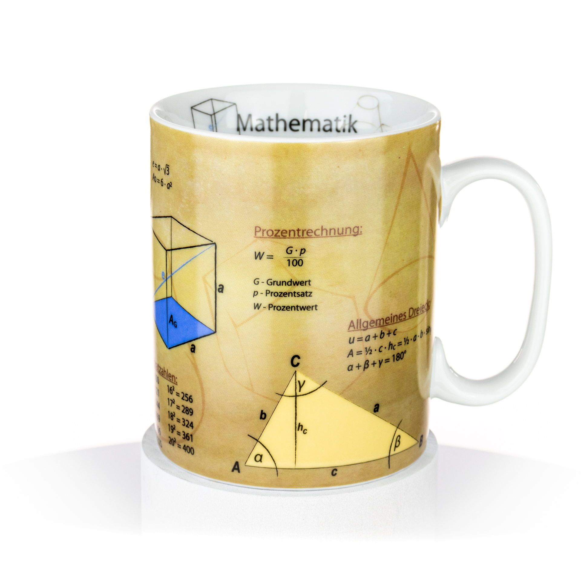 Porzellantasse "Mathematik"