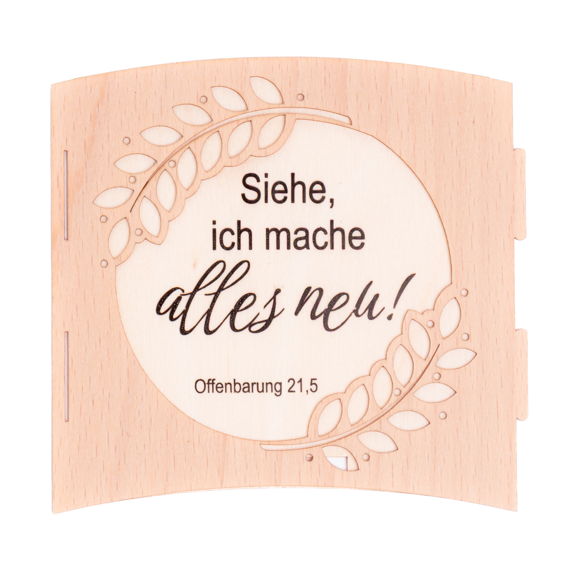 Motivleuchte Jahreslosung 2026, Offenbarung 21,5