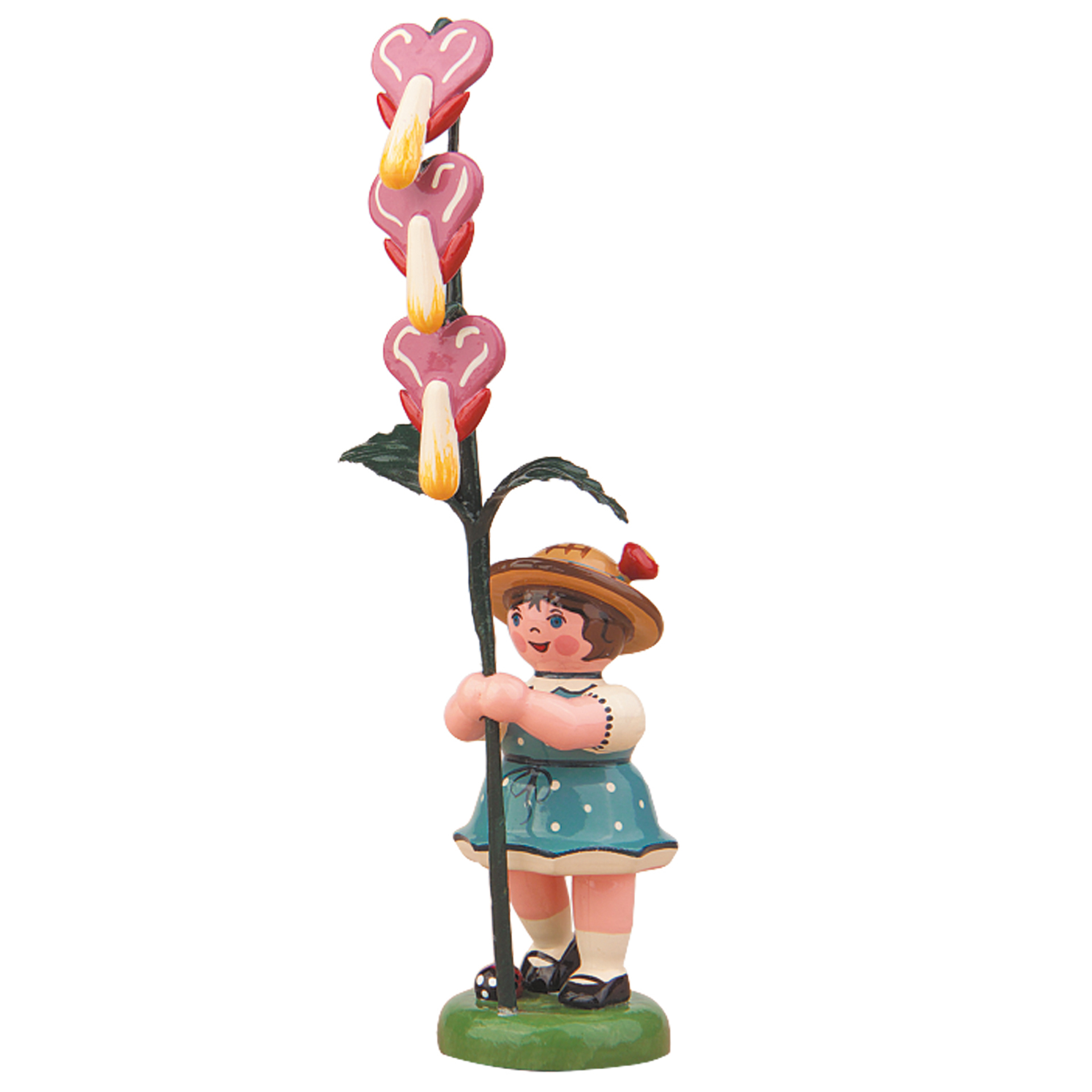 Blumenkind Mädchen mit Tränendem Herz Blumenkind Mädchen mit Tränendem Herz