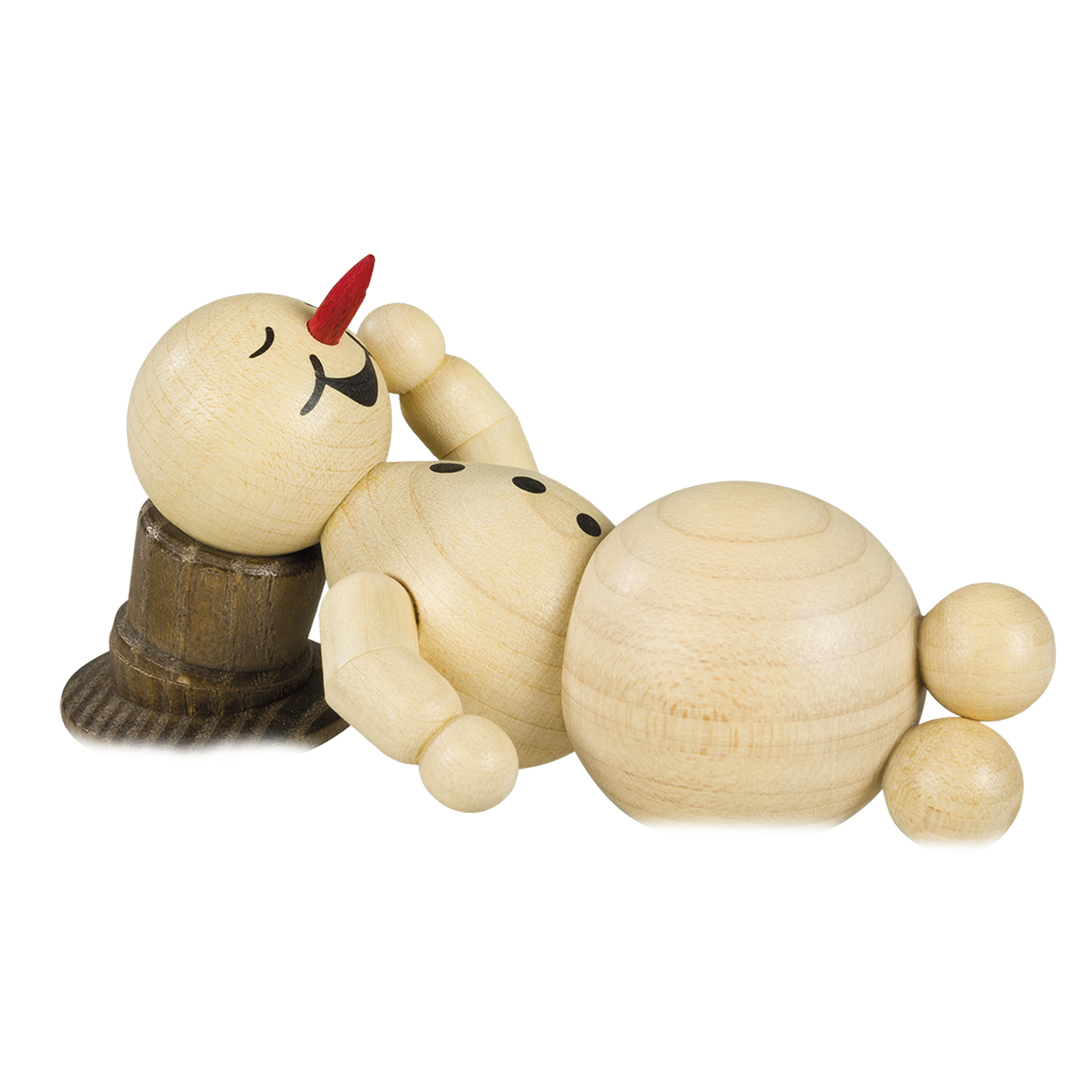 Schneemann, schlafend Schneemann, schlafend