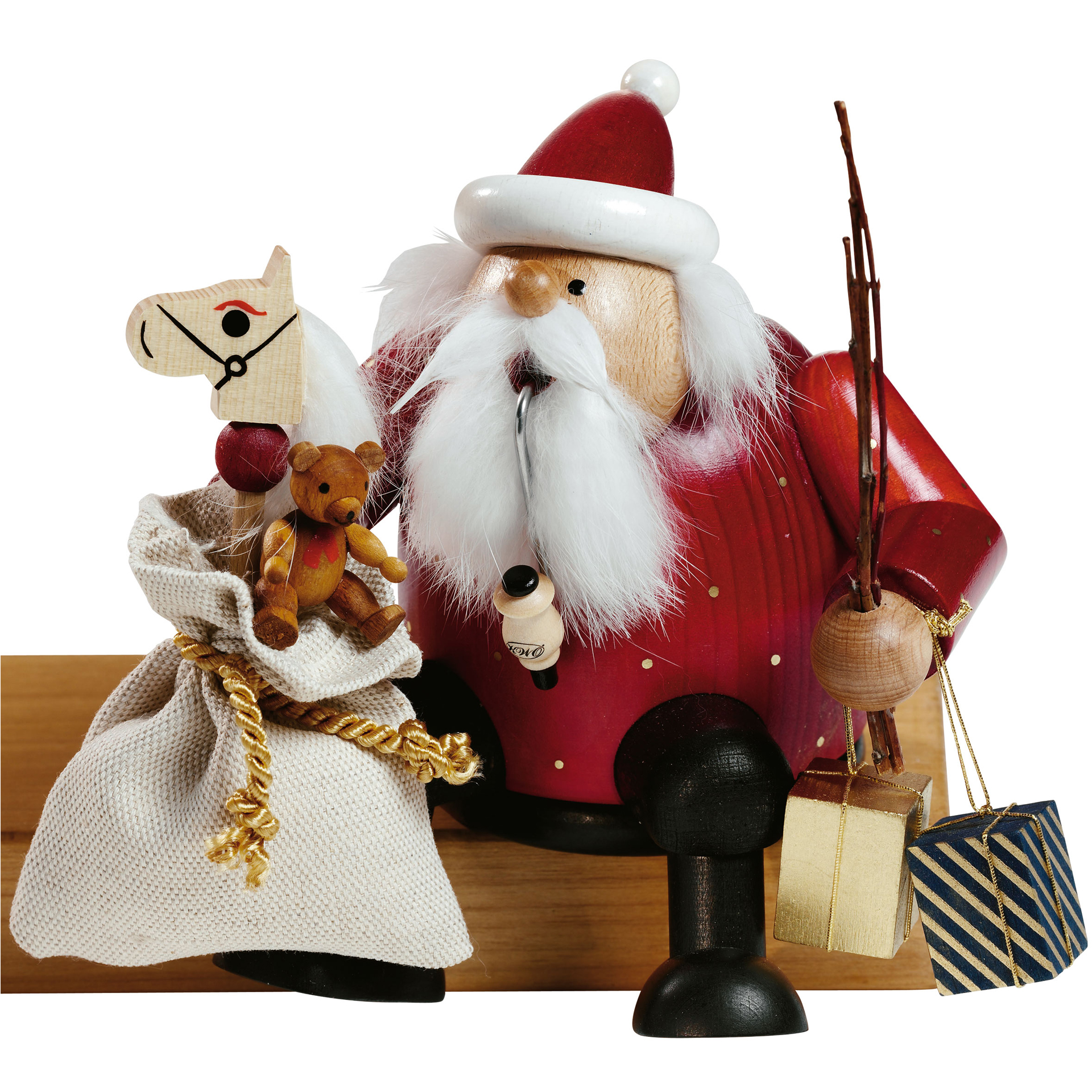 Rauchfigur Weihnachtsmann 