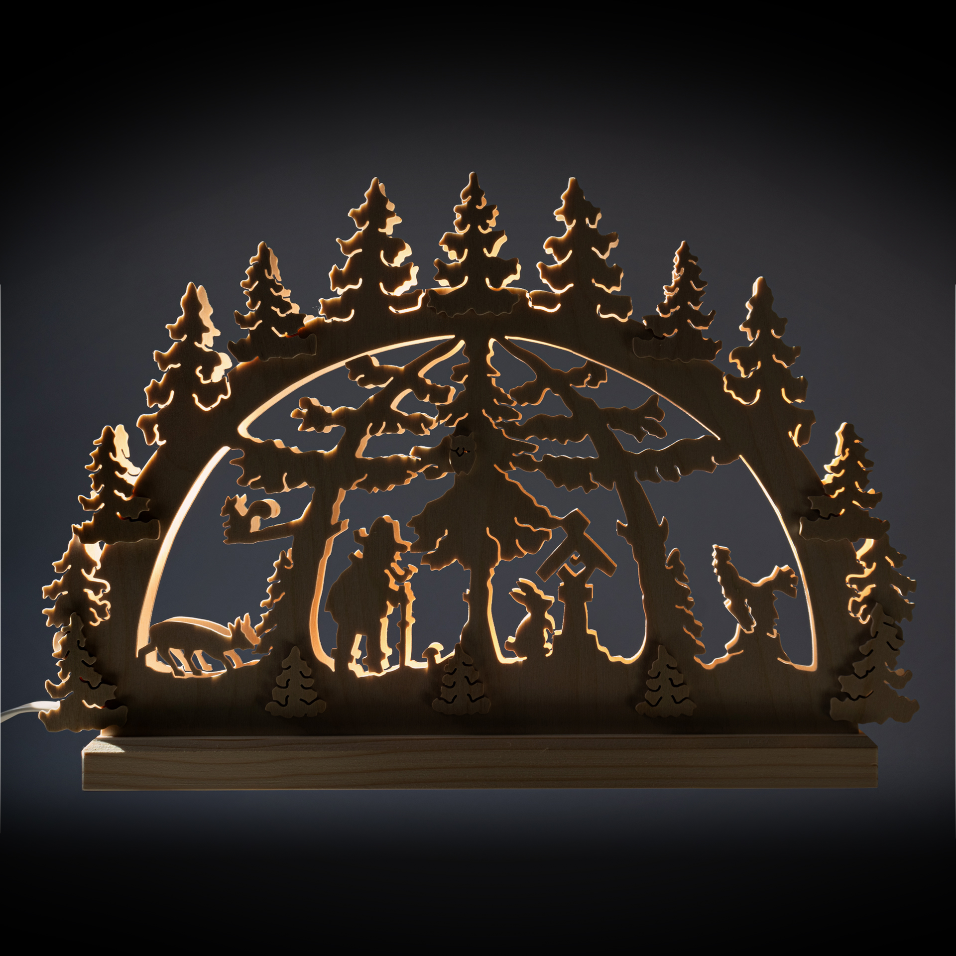 Schwibbogen Waldmotiv Schwibbogen Waldmotiv