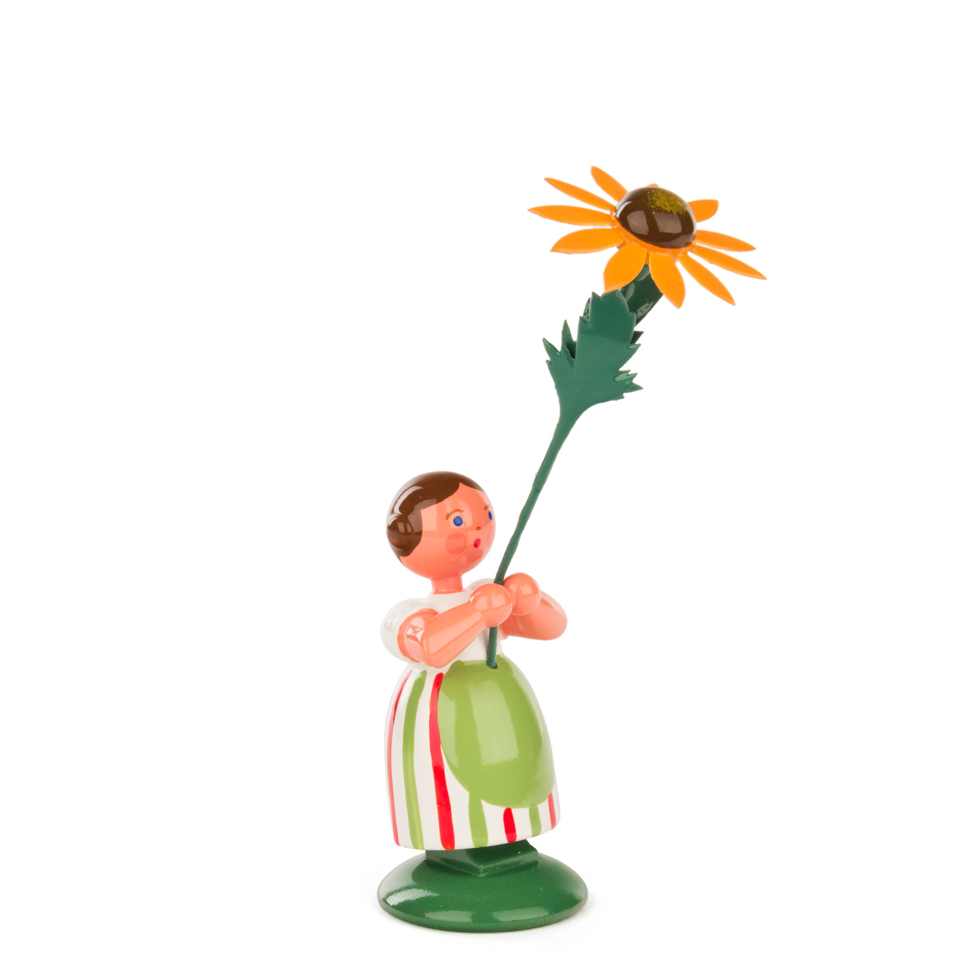 Blumenkind Mädchen mit gelbem Sonnenhut Blumenkind Mädchen mit gelbem Sonnenhut